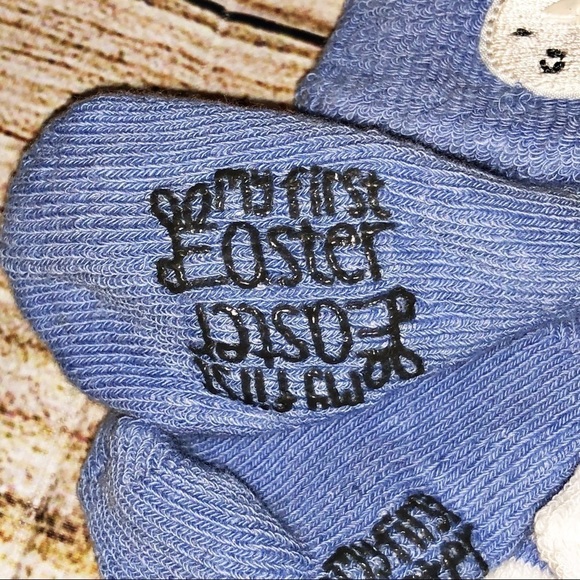 NWT Carter’s “My First Easter” No Slip Socks Size 6-12 Months - Picture 4 of 5